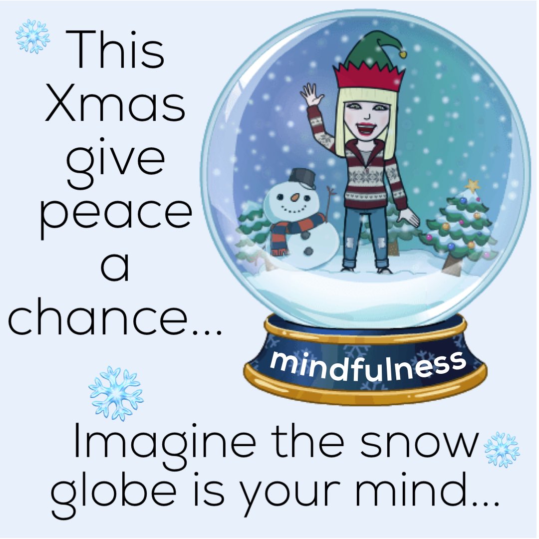 FUTRnow_org's tweet photo. ❄️ The #holidays can come with lots of #stress, experienced by us all in different ways. So this Xmas why not give #peace a chance. Use a snow globe to practice #mindfulness meditation. For kids &amp; adults alike 
https://t.co/mUqYC0zLYj https://t.co/R6QyYG5bFG