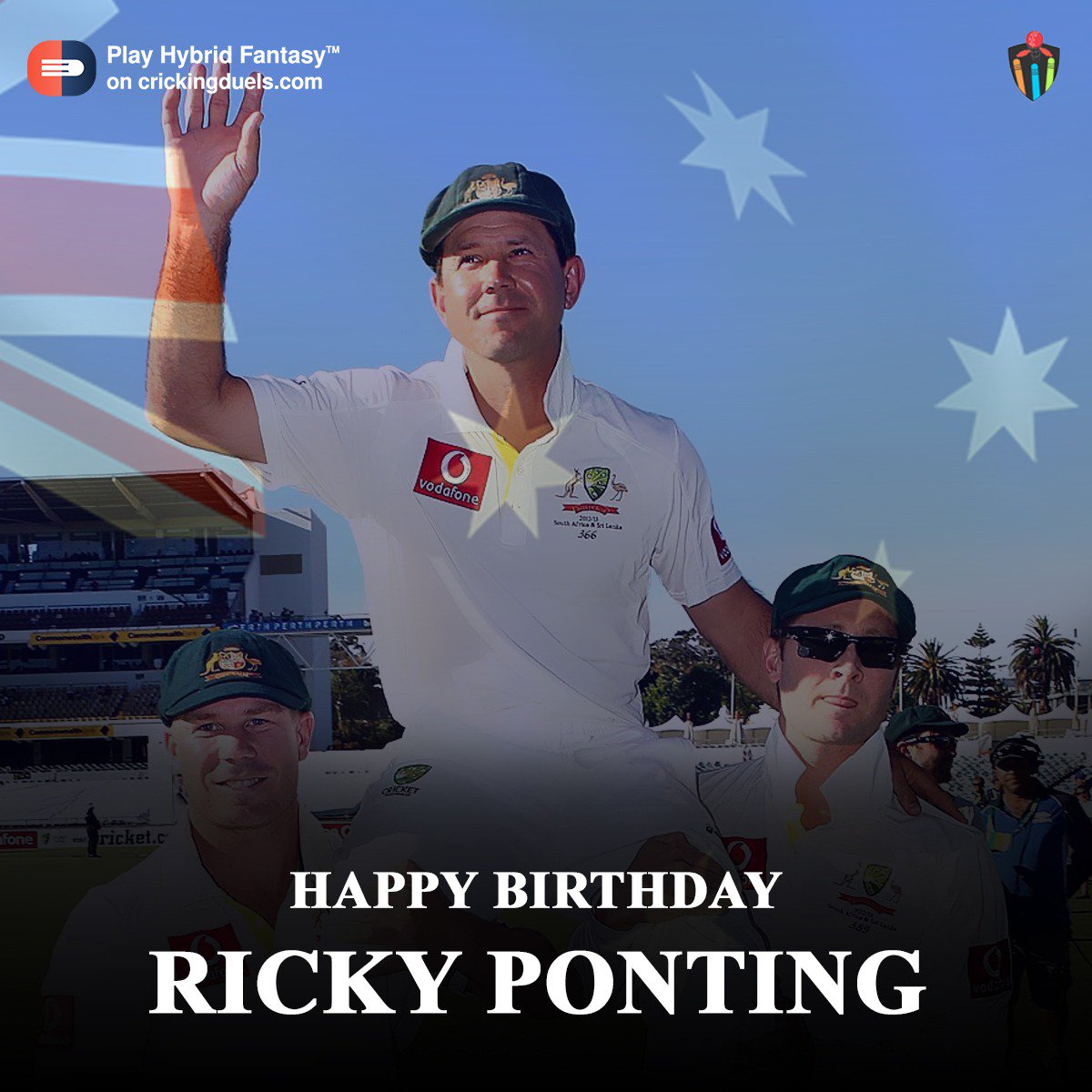 Happy birthday, Ricky Ponting. 
