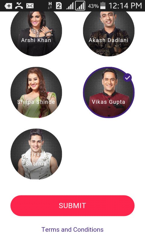 smrity_jafrin's tweet photo. @rashisingh02 i did it #VikasGupta #VikasGuptaFTW #VoteForVikas 
Pls vote for vikas all lost souls https://t.co/u0egFH5D20