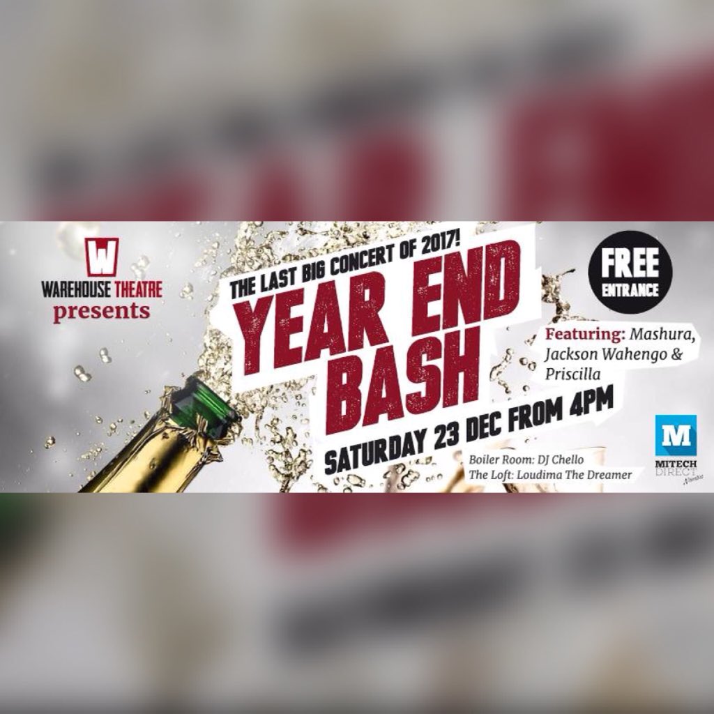 theloftwhk's tweet photo. Get ready for a good time w/ @loudimad on @theloftwhk decks this Sat.
@WHTWindhoek will be having it’s Year End Bash.
Entrance is free. We’ll sell our regular food, Kapana in the courtyard & cold drinks from 4pm.
#yearendbash #freeparty #free #events #december #windhoek #namibia https://t.co/xxHtbXSb5W
