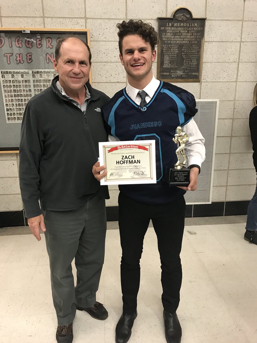 zhoffman28's tweet image. Proud to have received the Deseret News 3A MVP award, as well as Tribune 1st Team All-State. I couldn’t have done it without the best coach in Utah, and the most amazing teammates I could ask for. @CoachColosimo @ThePaw_ @DallenDavis @maximoose_7 @allexsaunders @hunter_easterly