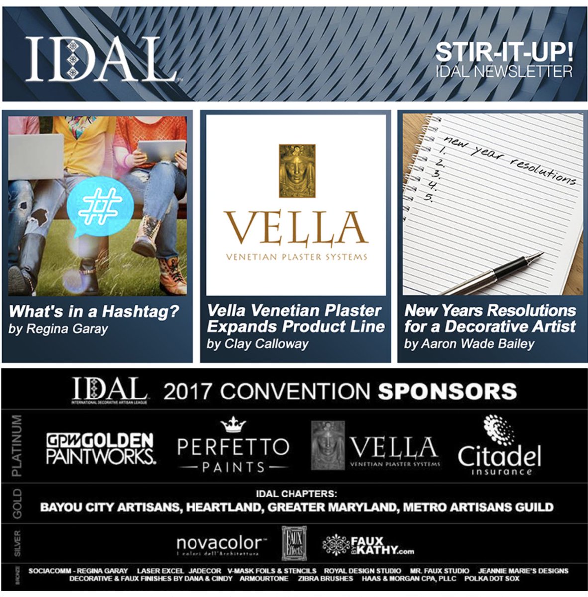 IDALorg's tweet image. Helpful hints for #Hashtags and a fresh #2018. #IamIDAL  hosted-p0.vresp.com/164477/b184e4d…