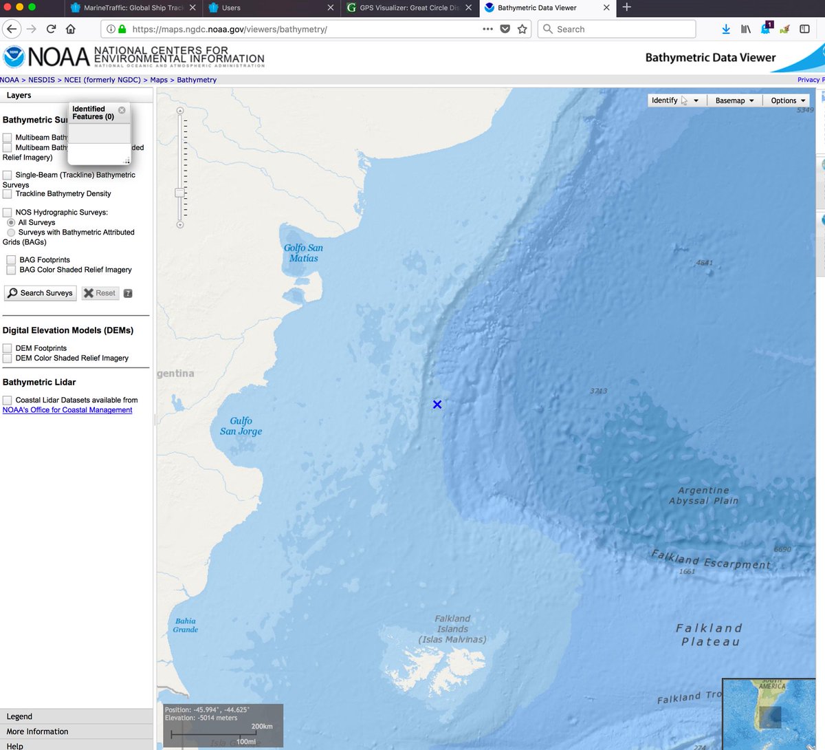 Water Depth Chart App