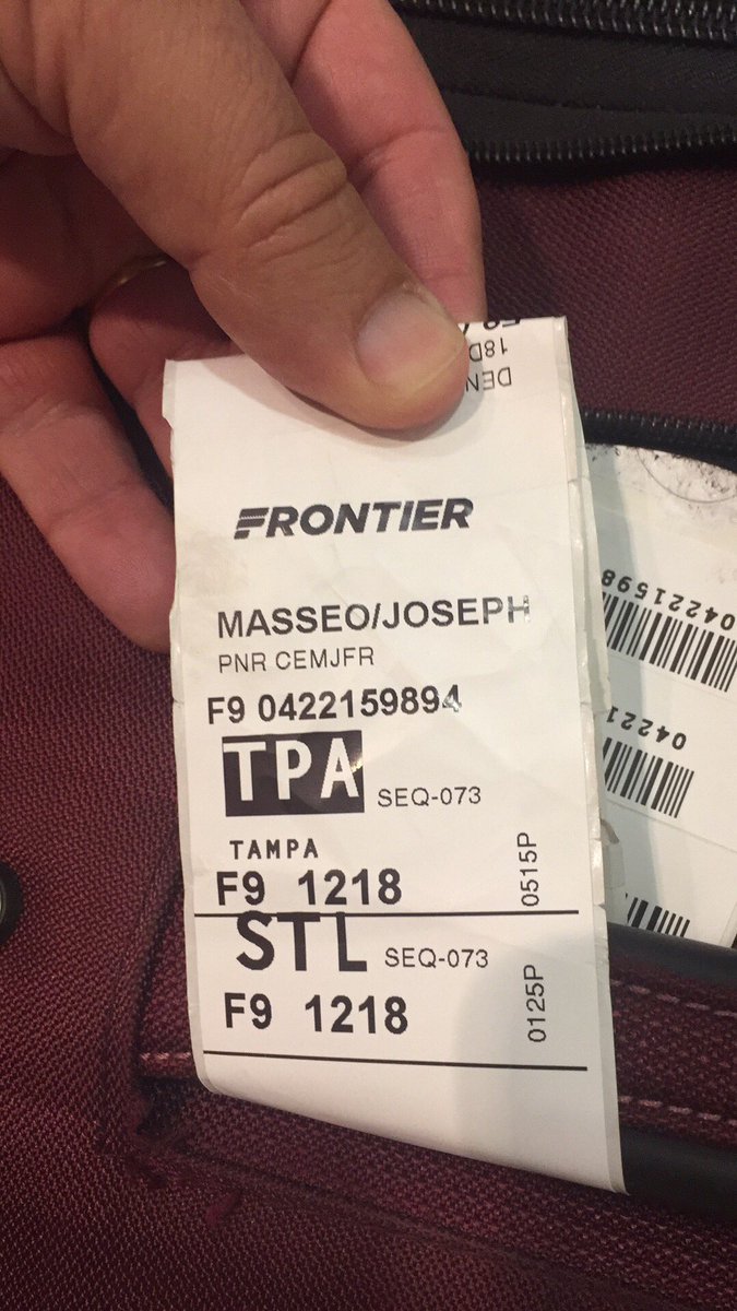ronmasseo's tweet photo. @FlyFrontier Was told this is normal wear and tear Funny how when I checked this bag it didn’t have a huge burn hole in the side of it https://t.co/TS2VvOhHLq