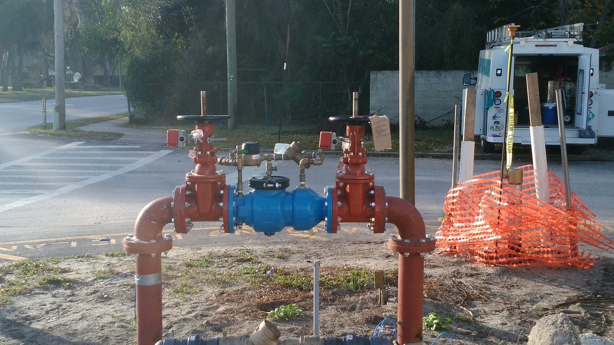 SuppressionTech's tweet image. Great work guys backflow looks good installed and tested #FSTS #FloridasFireProtectionStaffLeasingSolution