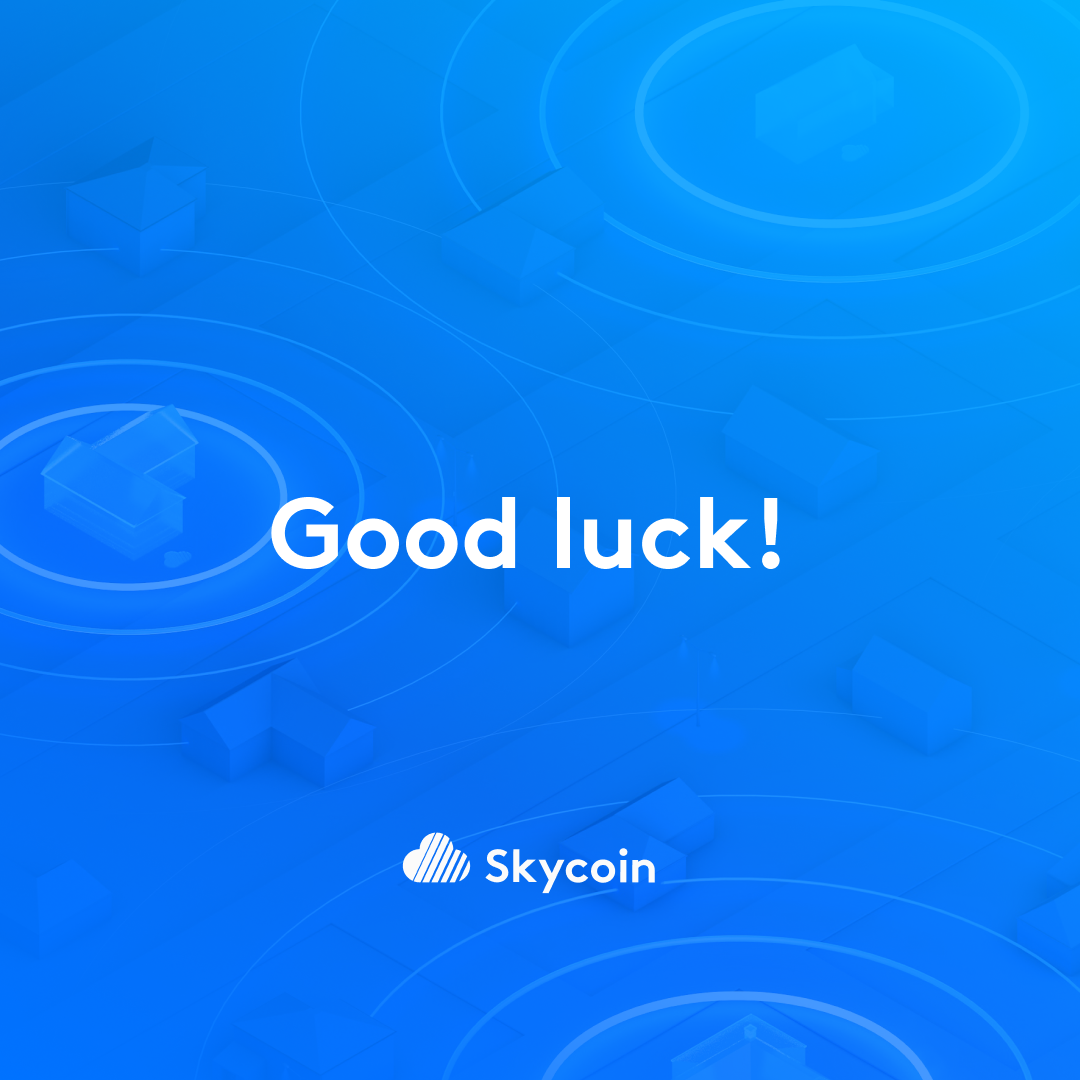 Skycoin tweet media