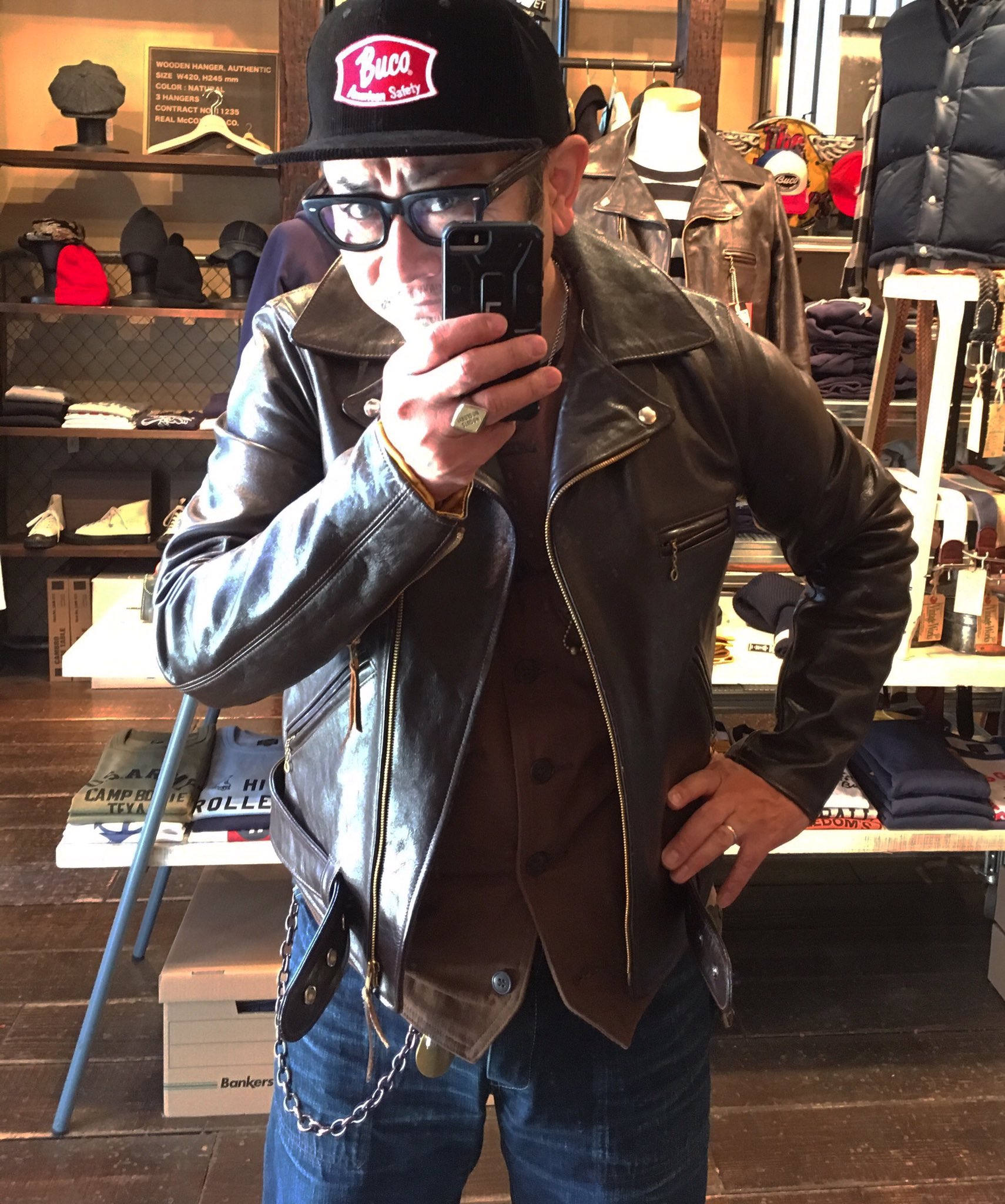 BUCO JH-1 (BLACK) THE REAL McCOY'S