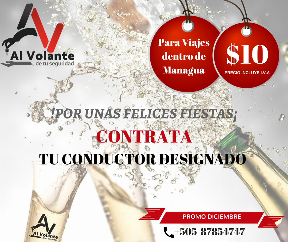ALVOLANTENica's tweet photo. ¡En éstos días festivos, contratá tu Chofer Designado! 🚙🔑
Reservá --- 87854747 
Descargá la App Al Volante Nicaragua --- https://t.co/x0XuQUVkLx https://t.co/47UyC0CYbB