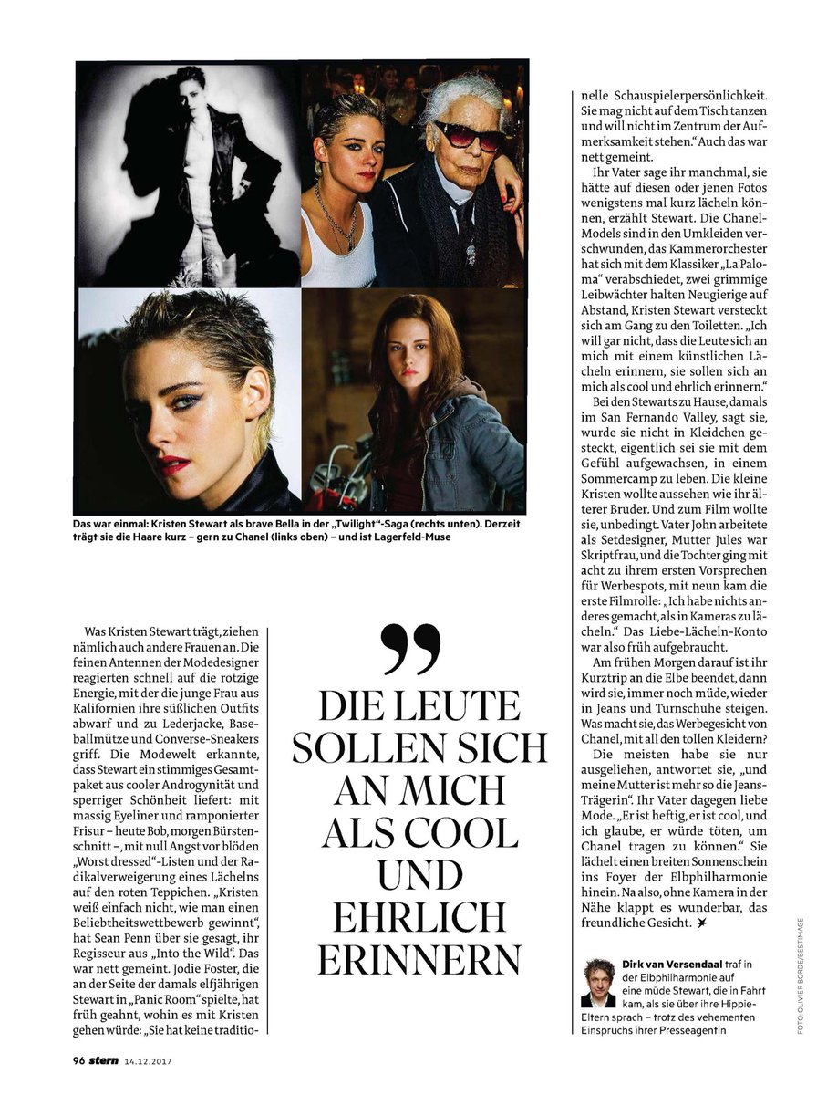 Kristenstewart Th Fans Scans Of Kristenstewart In Stern Magazine Chanel Chanelinhamburg T Co E8z6ecg43t Via Lchat