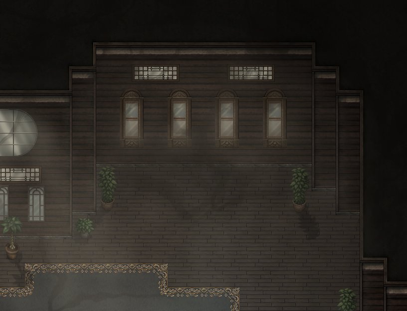AdassioStudios's tweet photo. Done with the foggy lightning around. Now here's the big room, looking just neat! 🎊#indiedev #indiegames #IndieGameDev #gamedev #indiehorror #rpgmaker https://t.co/dEhkdGkPPt