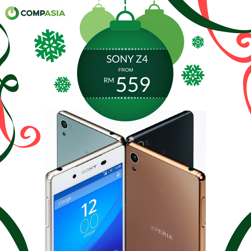 CompAsiaMY's tweet photo. Christmas SALE! Get #Sony Z4@RM559 Comes with 1-Year Warranty and 7-Day Refund. Don't Miss Out! #CompAsia https://t.co/H9OLusKE4C https://t.co/3OTPrxBZgk