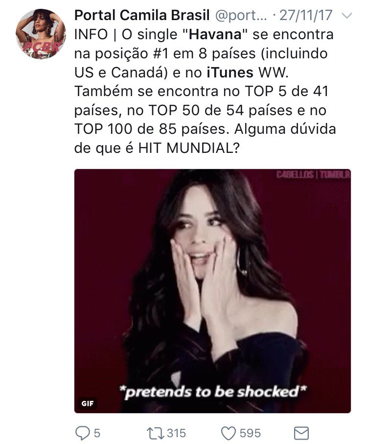 portalcamilabr's tweet photo. "We wish her well."
#AYearWithCamila https://t.co/kC88H5qqtX