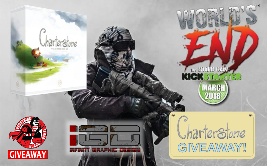 Dataops's tweet image. I just entered the World&apos;s End Charterstone giveaway from Infinity Graphic Design and @etboardgames! Enter at  bit.ly/2yVs4tH