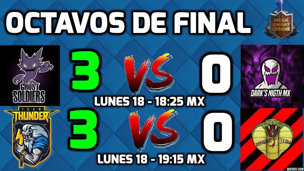 Resultados
Octavos
Segunda edicion