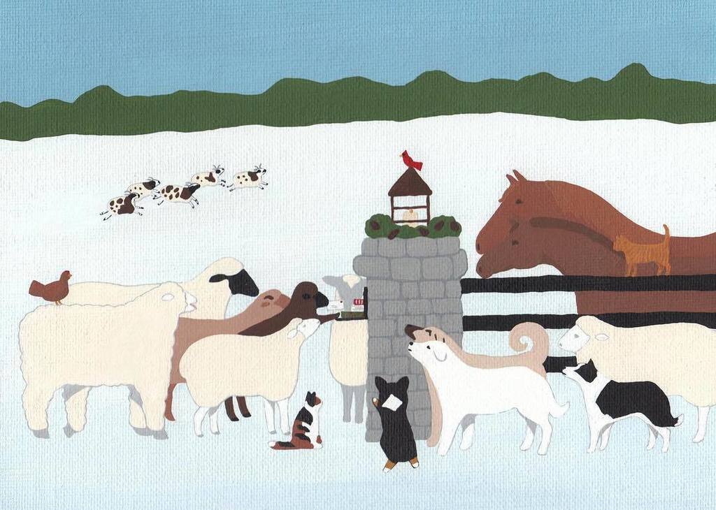 crazysheeplady's tweet photo. The 2017 Christmas card! Can you name everyone? The whole story (and all the names ;-) are on up on the blog.
https://t.co/eTpjSnBQX9
#EquinoxFarm #PunkinsPatch #folkart #Christmascards https://t.co/LMAC3fj7pl https://t.co/VnIMUrvhss