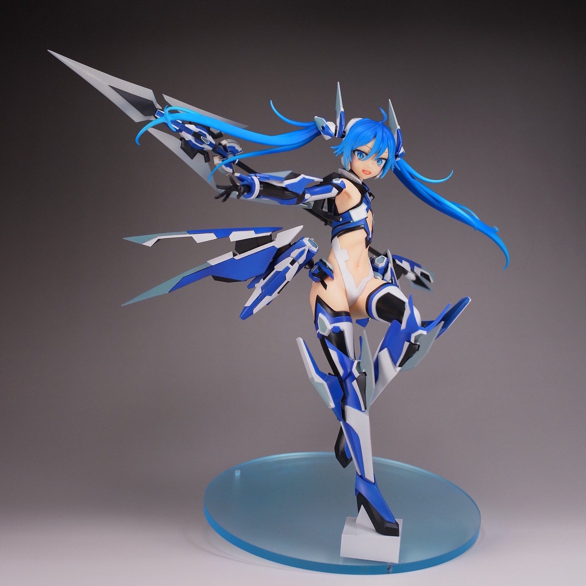 テイルレッド　フィギュア　俺、ツインテールになります FIG]テイルレッド 「俺、ツインテールになります。」 1/8