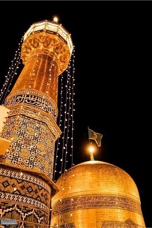 ImamRezaEN's tweet photo. The  oldest parts of the tomb are said to date from the 12th century, but  there have been numerous restorations since. The tombstone dates from  the time of Shah Abbas, the solid gold chandelier was a gift from Shah Rokh (1418) ...
'Landmarks of Mashhad', by Dr. Hyder Reza Zabet https://t.co/81Re0J84LW