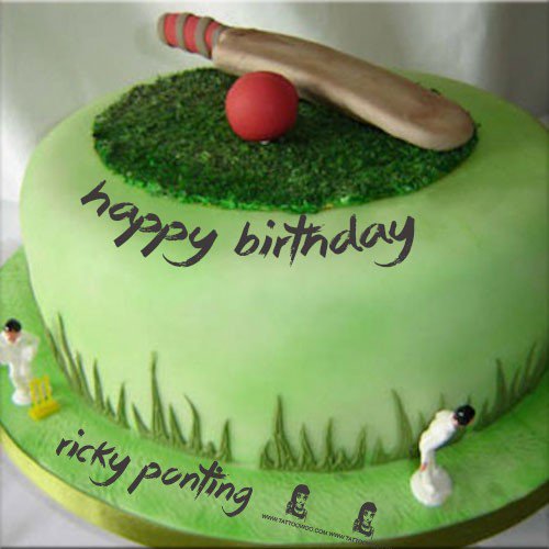 Happy Birthday to an awesome batsman....Ricky Ponting!! 