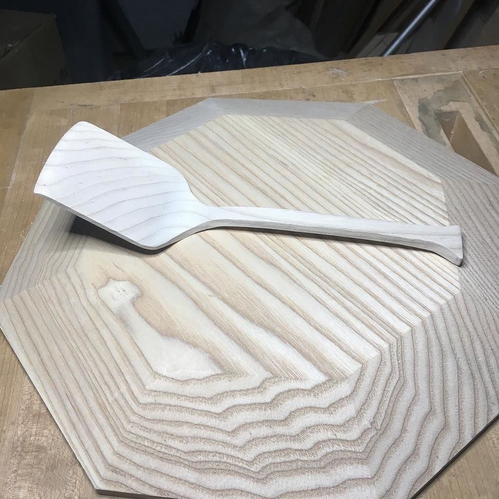 neil_dorin's tweet photo. Quick little project tonight out of a scrap of ash. Our small flipper broke this week so I thought I’d take a crack at making one 😊👍👌
#woodworking #kitchen #utensils #flipper #ash #scrap #handmade #makeyourowntools https://t.co/Y87sxriUPZ