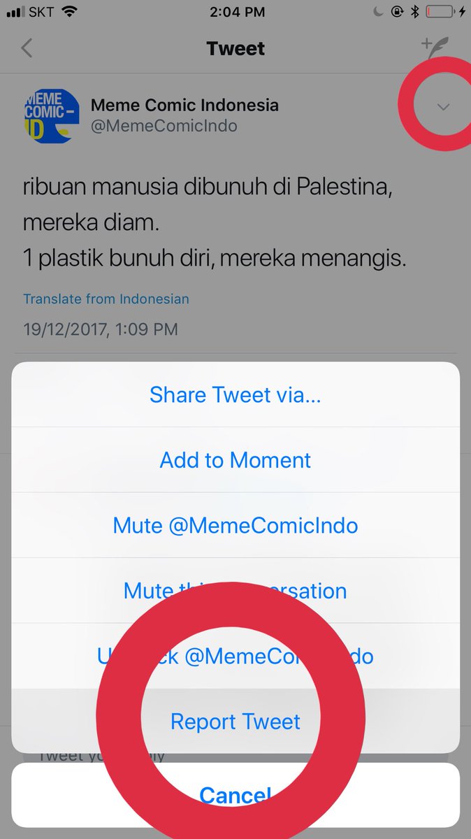BABAH On Twitter Langkah Langkah Untuk Mereport Akun Twitter