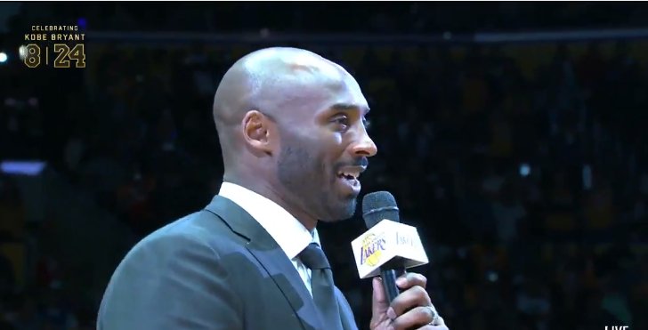 【字幕】即興演講!Kobe:妻子激勵我最後一戰 感謝球迷高標準-黑特籃球-NBA新聞影音圖片分享社區