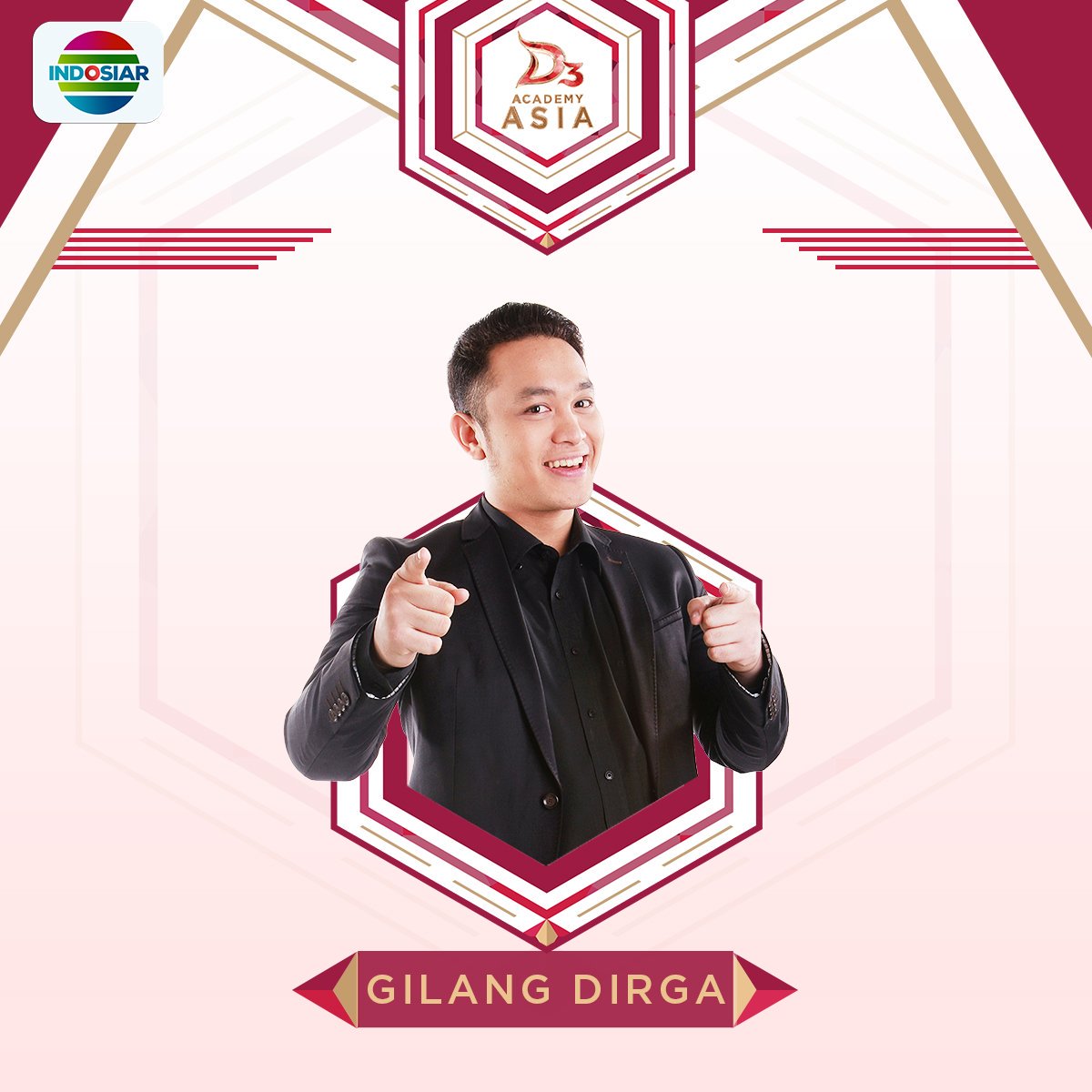 Ayo dukung Gilang Dirga sebagai Host Pilihan Sosial Media, dengan cara tweet #DAA3(spasi)Gilang sekarang!