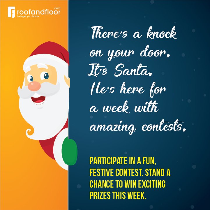 RoofandFloor's tweet image. Hey @contest_world &amp;amp; @Contestmumbai,
Are you ready?
We are coming with a week full of #funandfestive contests.
Kindly RT and give your followers a chance to win @amazonIN coupons worth 500/- and more... #contestalert #RoofandFloor #contest