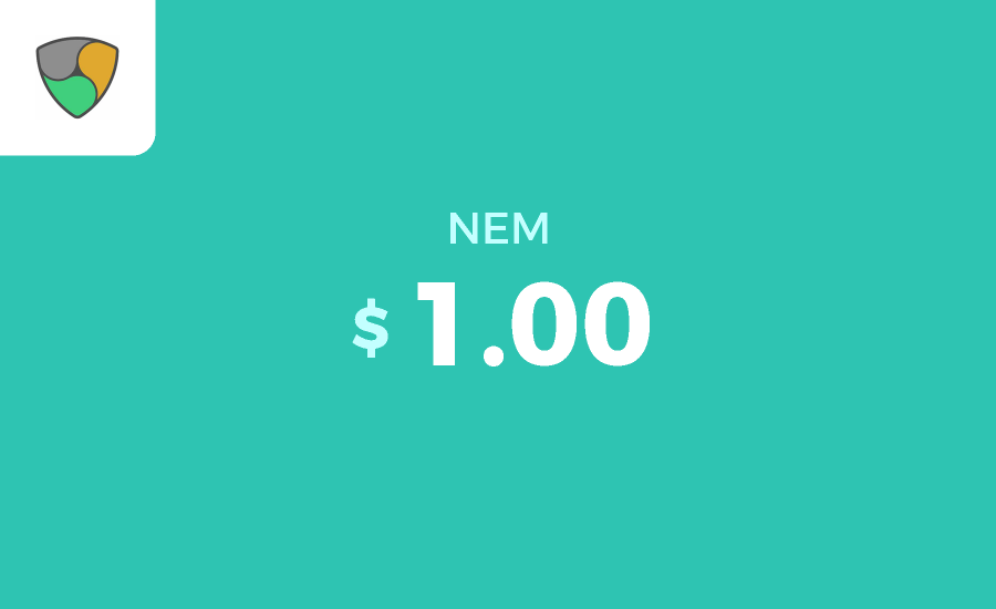 coinranking's tweet photo. NEM reached $ 1.00 #nem $XEM #cryptocurrency https://t.co/fQ0uYe71ci https://t.co/Gh25IAuPrL