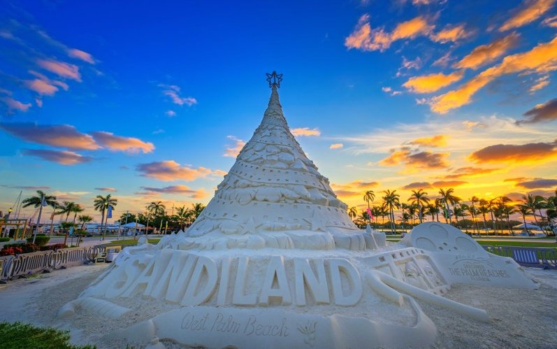 Who wants to deal with pine needles anyway? This spectacular sand tree is a staple in downtown West Palm Beach.  #westpalmbeach   #PropertyMatters #HappyMatters #LovingLife  #realestaterealresults  #floridarealtor #realestate #welivewhereyouvacation #floridachristmas