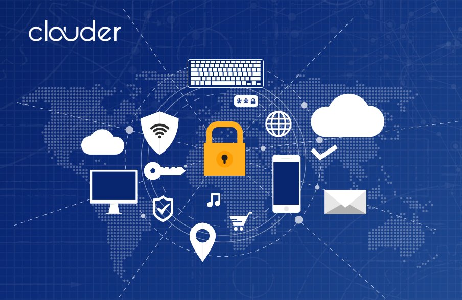 HelloClouder's tweet image. With #Clouder all of your data is saved and encrypted! #ChooseFuture