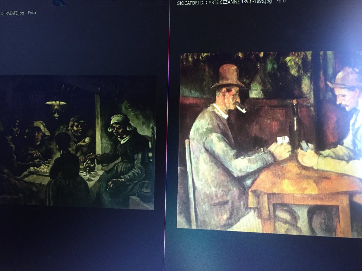 GiuliaChiappet3's tweet photo. Un viaggio nella pittura e nella potenza espressiva.
#VanGogh 
#Cezanne 
#storiadellarte  
@IUS_VE https://t.co/fgkUiwcC3x