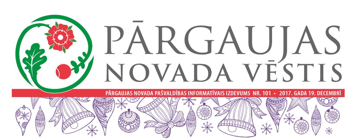Iznācis Pārgaujas novada informatīvā izdevuma "Pārgaujas Novada Vēstis" decembra numurs. Elektroniskā versija pieejama šeit: ej.uz/PNV_nr_101