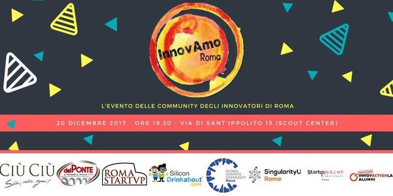 ciuciuwinery's tweet photo. Domani #20Dicembre la community degli innovatori di #Roma si incontra per brindare ai successi di quest'anno con l'augurio che il #2018 porti nuovi interessanti progetti 🥂
Vi aspettiamo allo #ScoutCenter per #InnovAmo 👇🏼 #CiùCiùDigital https://t.co/Wte2bYF2oi
