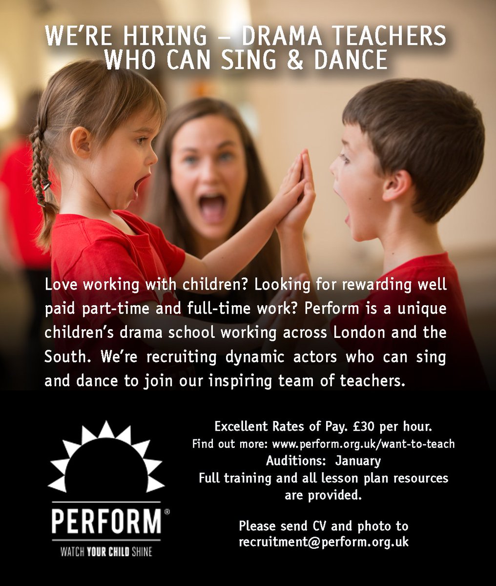 Perform is recruiting. Please share. Thank you.