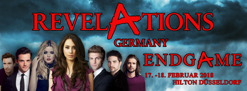RevelationsGer's tweet image. Germany- our #pllcon Grand Finale Line Up is @SleepintheGardn @SashaaPieterse @KeeganAllen @IANMHARDING @_Drew_Van_Acker @brantdaugherty and @huwjamescollins. Our last Edition of Revelations Germany will be epic and we cannot wait! 60 days left until the big day is here!