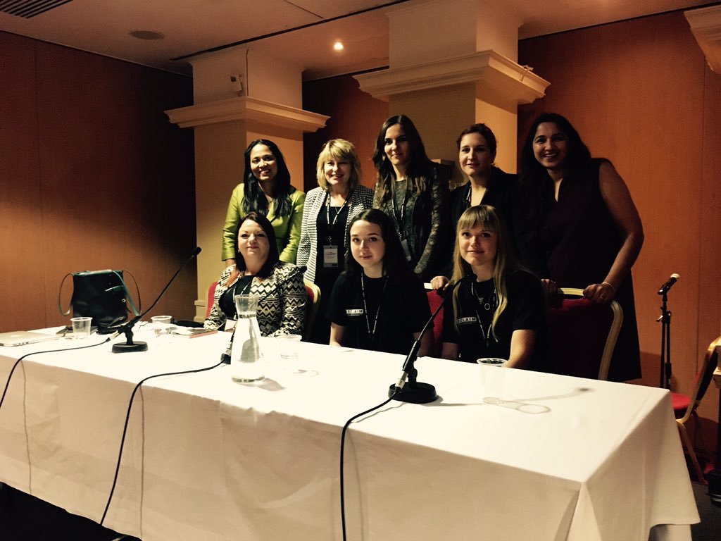 RECLAIMproject's tweet photo. Our Nieve, aged 14, spoke out for working class young people at the Labour Conference, impressing the room as usual! #RECLAIM2017 https://t.co/9R6gfLiiGy