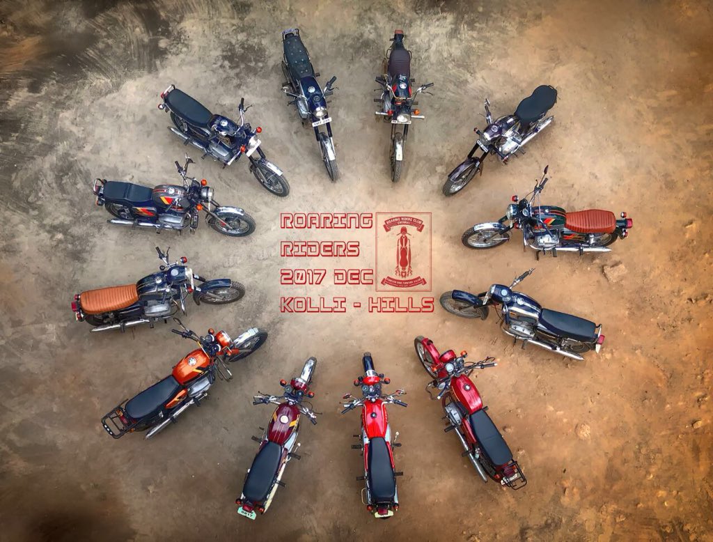 So that sums up the ride.... See you next time #Kollihills 

#Yezdi #Jawa #RoaringRiders