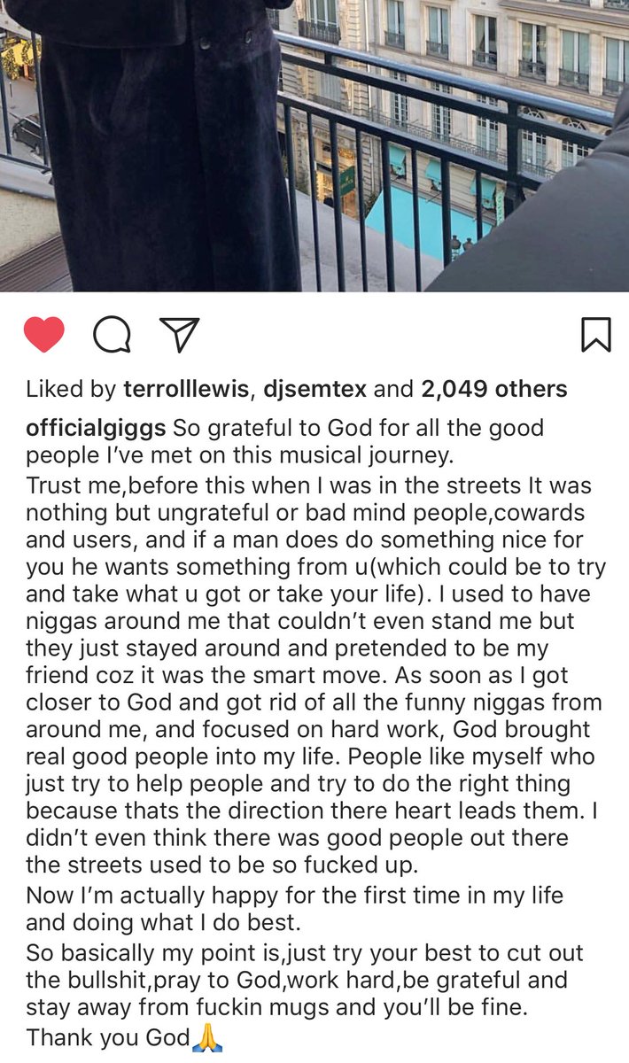 stormzy's tweet photo. Been listening to Giggs for 12 solid years. The guy has been the hardest for 12 consistent years. Undeniably a living legend and king of this ting can’t help but be over the moon for his overdue reparations ❤️ https://t.co/gPGptH0LnA
