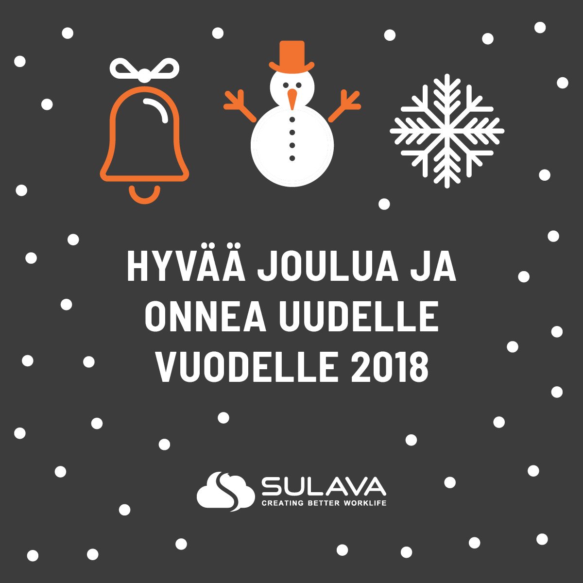 OnsightHelsinki's tweet photo. Hyvää Joulua ja onnea vuodelle 2018! #HappyHolidays #MerryChristmas https://t.co/bk9NZ5WCPO
