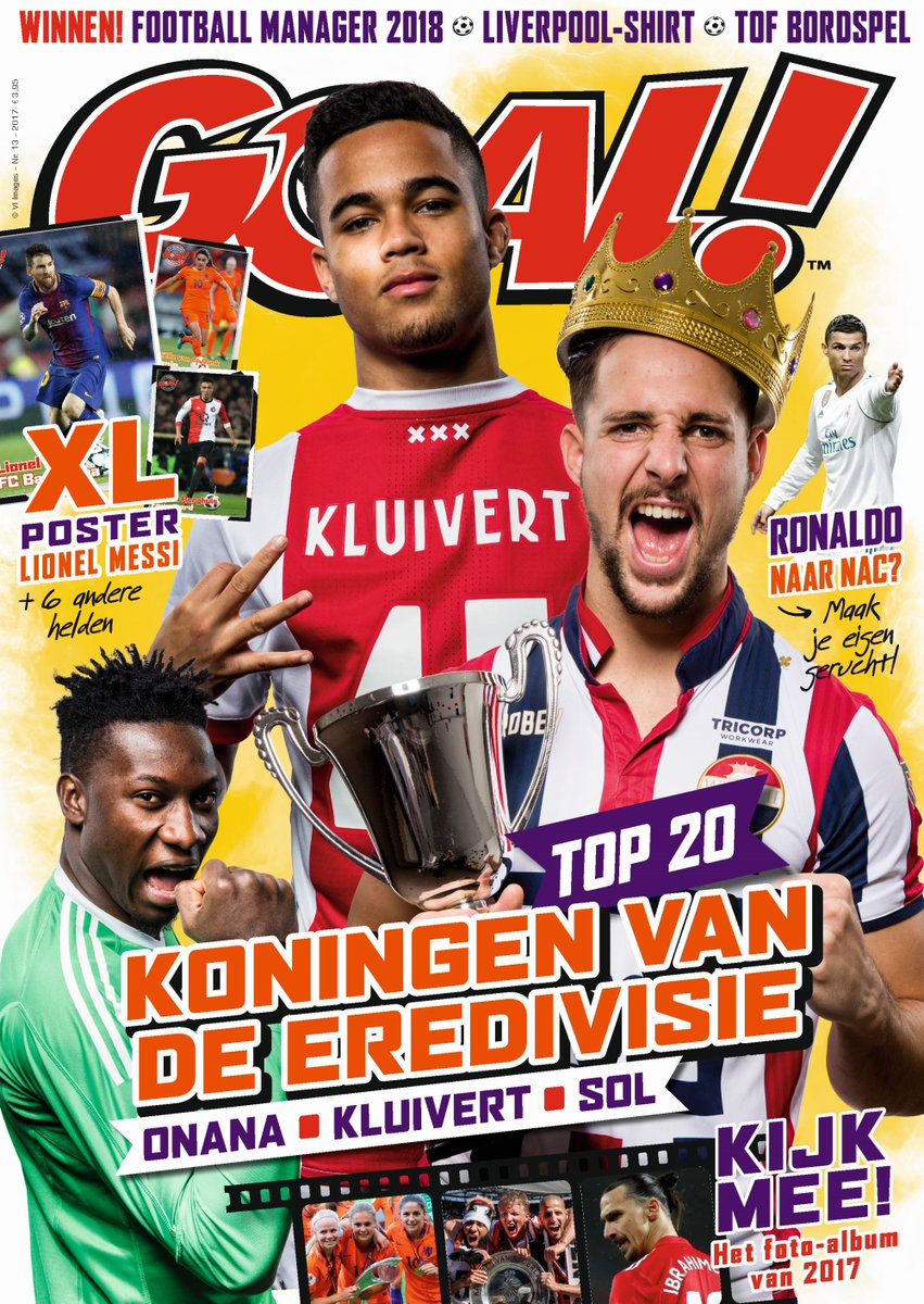 Willem II on Twitter: "📰 GOAL! Magazine Fran Sol ligt nu in de winkel! Je leest hierin een interview met Fran, omdat hij verkozen is tot beste Speler van de Eredivisie