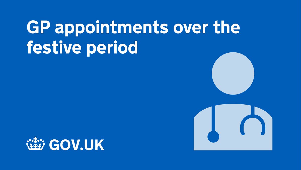 GP appointments over the festive period