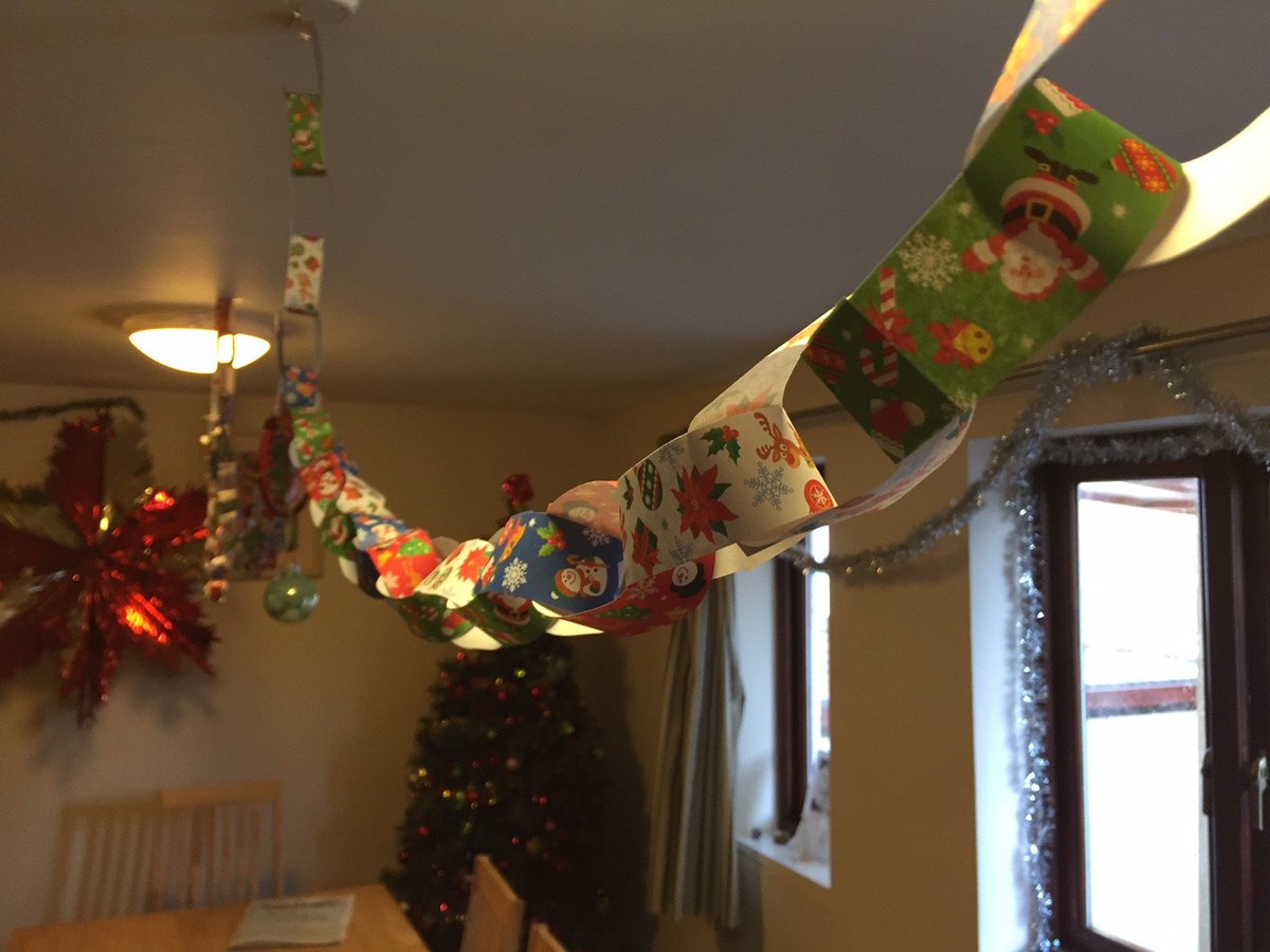 Resident's at SHH have been making wreaths and paper chains! It's starting to feel a lot like Christmas! #Christmas #Recovery