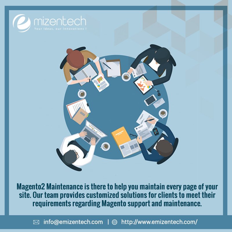EmizenTech's tweet photo. If you have any issue regarding maintenance, Our team provides #Magento support and maintenance.
Get the details : https://t.co/mBgIUr83Ys
#Magento2Maintenance #MagentoMaintenance #MagentoDevelopmentServices https://t.co/daFVby91En