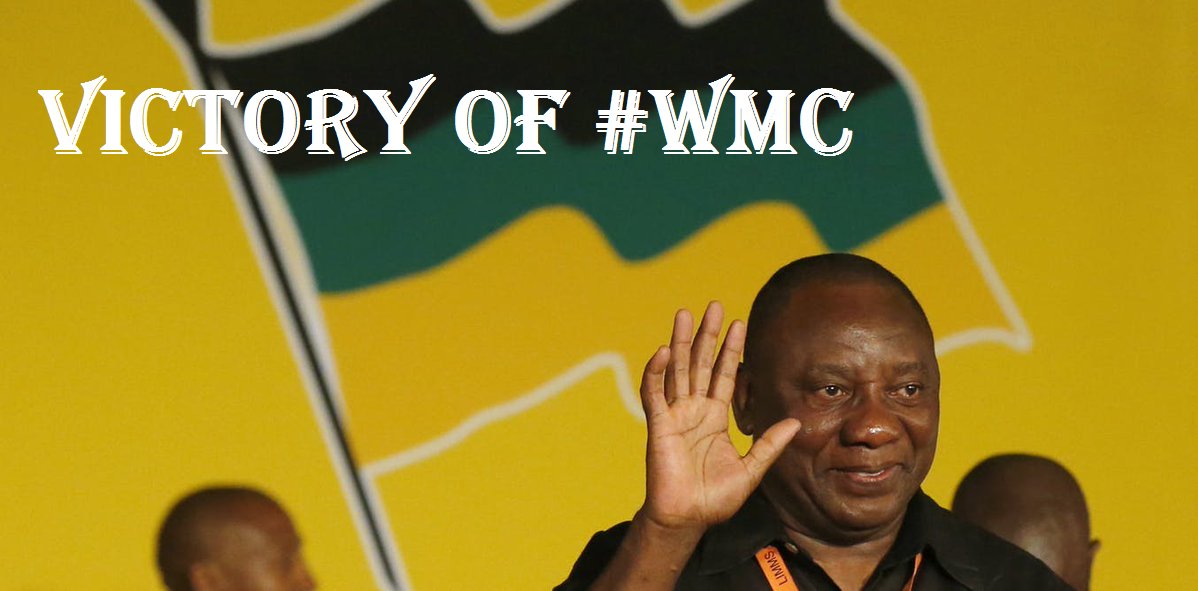RethabileKunga's tweet photo. How to buy something, #WMC proved that how they are brilliant in it.
In the #ANCConference2017 going on #CR17 camp start buying delegates with the supported money by #WMC. #CR17 become president but #Whites will Rule on #Nation. #StateCapture @ANN7tv @_SaveSA @Mngxitama https://t.co/lQmizKAN5v