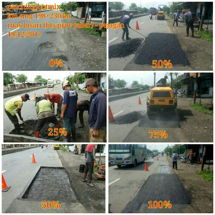 ppk05_binamarga's tweet photo. Perbaikan jalan Ruas Losari (BTS jabar) - pejagan cc @ganjarpranowo @Info_BBPJN7 @dpubmckjateng #kemalajateng #KerjaNyata https://t.co/ymPhuY4WCz