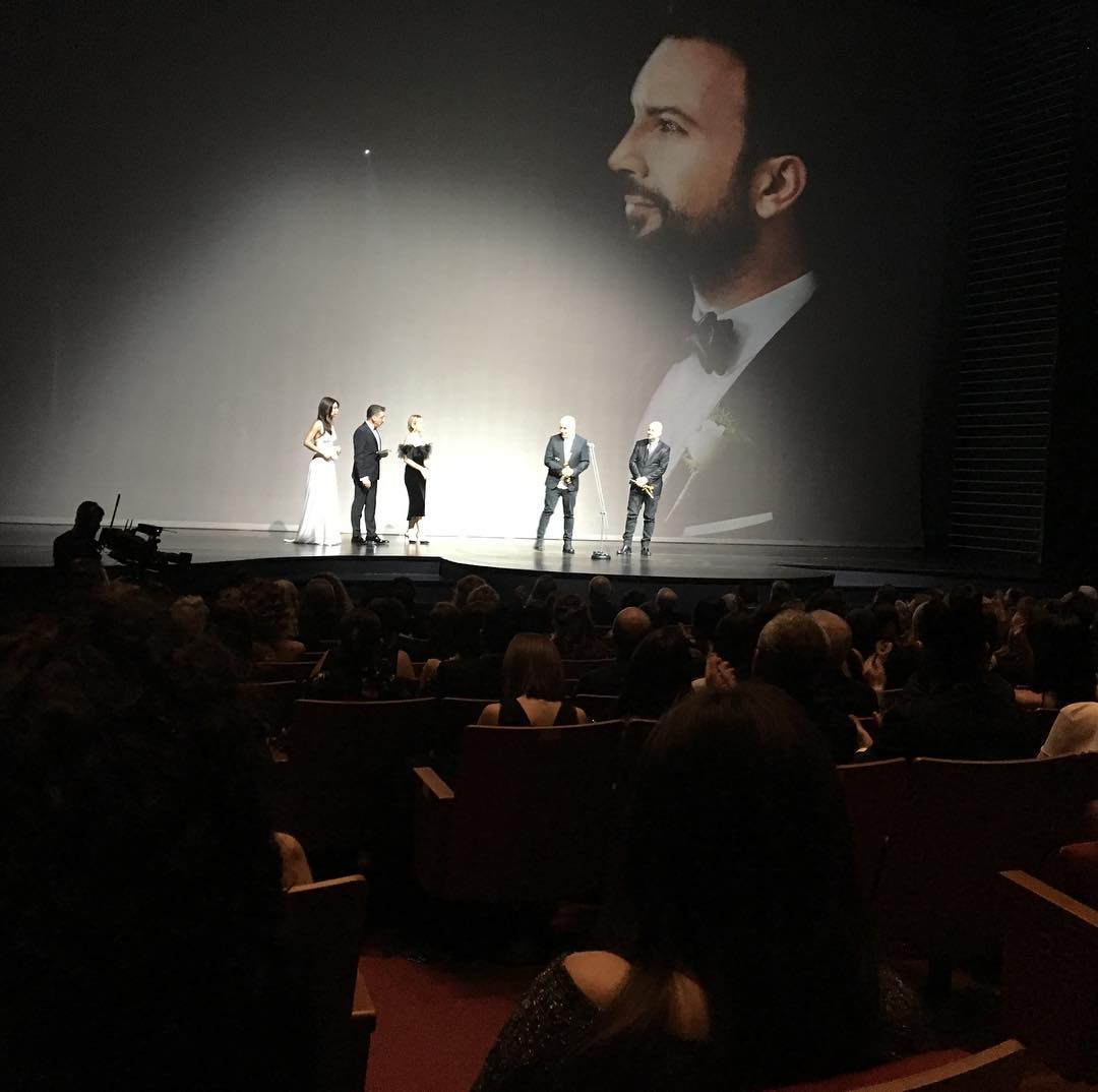 #AyçaAyşinTuran ve Cem Davran'ın sunduğu #PanteneAltınKelebek Ödül Töreninden 🌟.