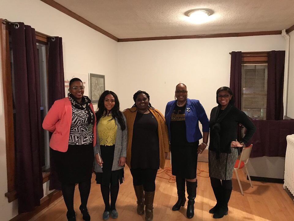 Congratulations to the newly installed Nphc Mke elected officers for the 2018-2019 year:

President: Nadine Verner (AKA) 
1st Vice: Larissa Anthony (AKA)
2nd Vice: Ashlei Miller (SGRHO)
Treasurer: Shuqunda Jones (DST)
Secretary: Robyn Rodgers (SGRHO)

Onward &amp; Upward!
#NPHCMKE