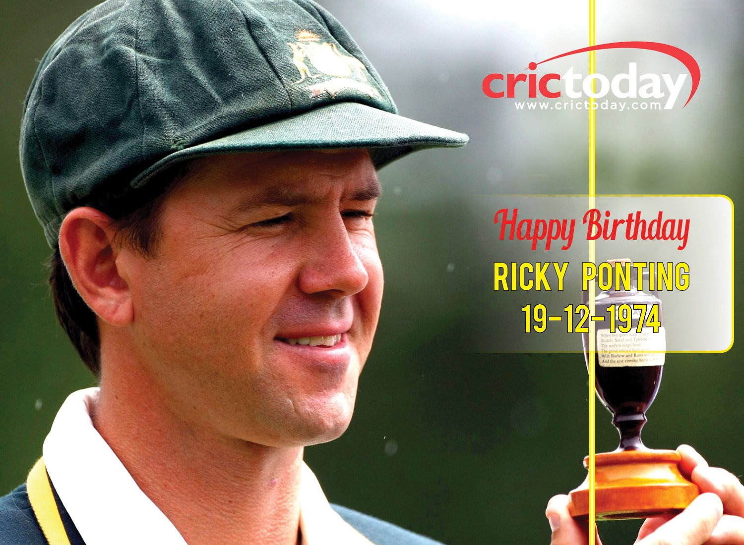  Happy Birthday Ricky Ponting 