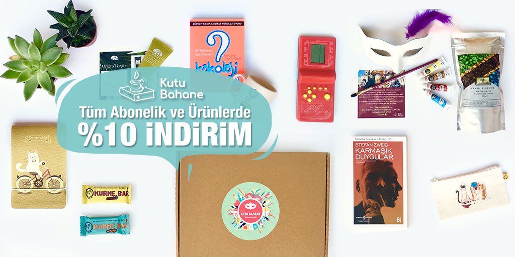 ettikett's tweet photo. Kendine vakit ayırman için her ay bi’ kutu bahane! 🎁🎉
https://t.co/MFEabdHSu4'da ettikett'e özel %10 indirim!

Detaylar: https://t.co/D2Fv0L6pzX https://t.co/eevfhEzMBZ