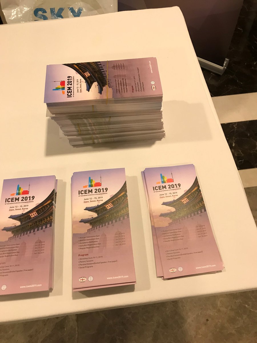 icem2019's tweet photo. ※ Promotion activies at ACEM2017 (Asian Conference on Emergency Medicine)※
ICEM2019 visited the ACEM2017 on November 22-25, 2017, to promote ICEM2019:)
#icem2019 #acem2017 #turkey #emergenymedicine #conference #promotion #asianconference #acem #icem https://t.co/Hzpplxtq7s